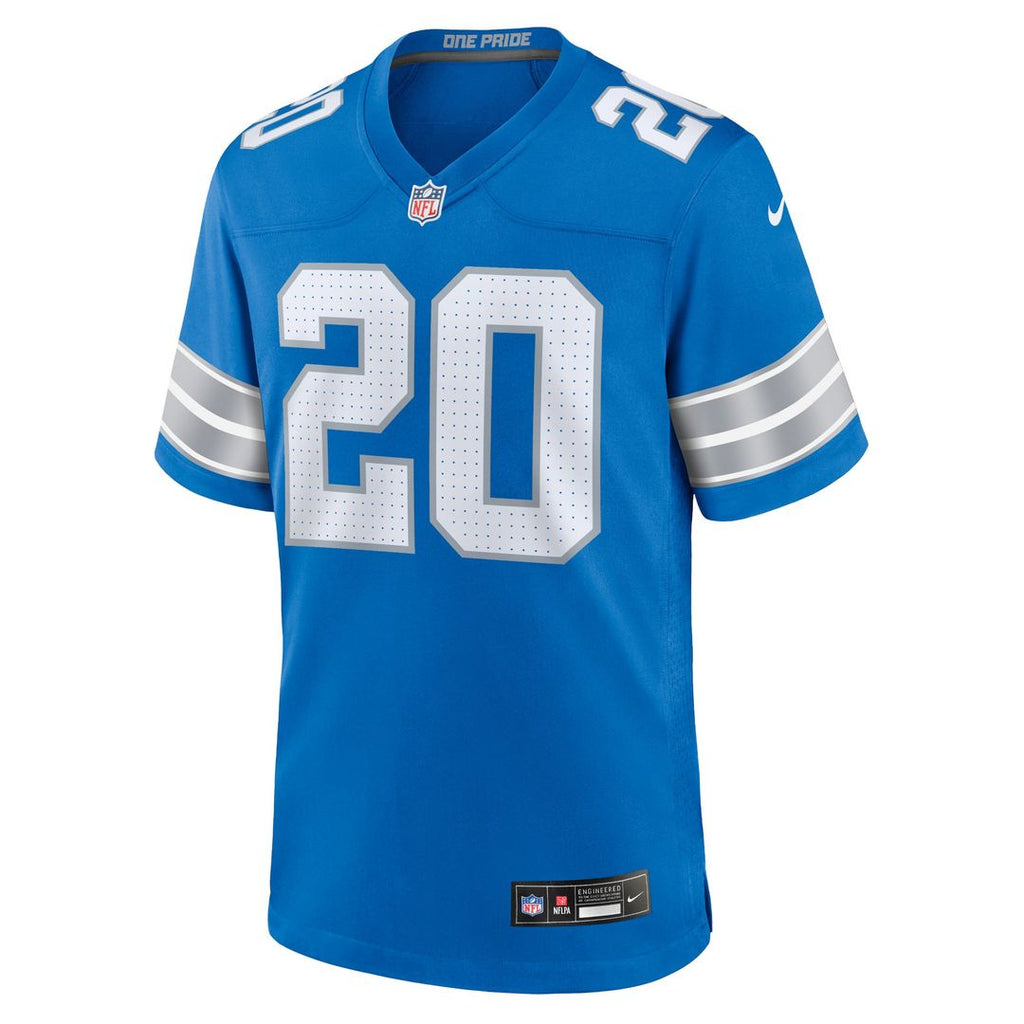 Detroit Lions Barry Sanders Nike Blue Retired Player Game Jersey product image 2, provided for visual reference and product