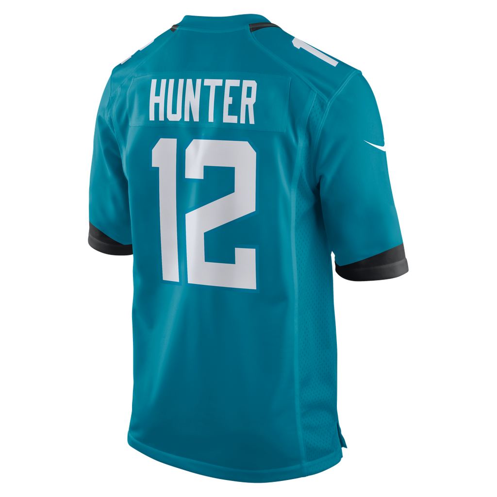 Jacksonville Jaguars Travis Hunter Nike Teal Team Game Jersey product image 11, provided for visual reference and product