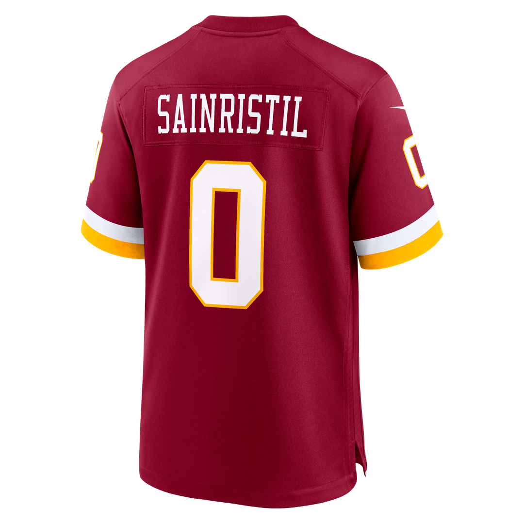 Washington Commanders Mike Sainristil Nike Burgundy Game Jersey product image 10, provided for visual reference and product