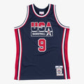 USA Basketball Mitchell & Ness Authentic Jersey Michael Jordan 1992 Navy product image 1, provided for visual reference and