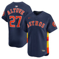 Houston Astros Jose Altuve Nike Navy Alternate Limited Player Jersey product image 1, provided for visual reference and
