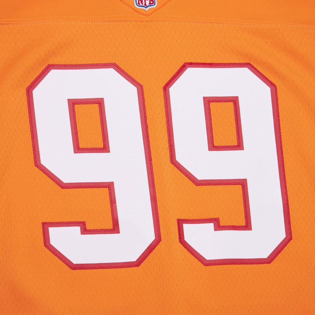 Tampa Bay Buccaneers Warren Sapp Mitchell & Ness Red 2002 Legacy Replica Jersey product image 18, provided for visual