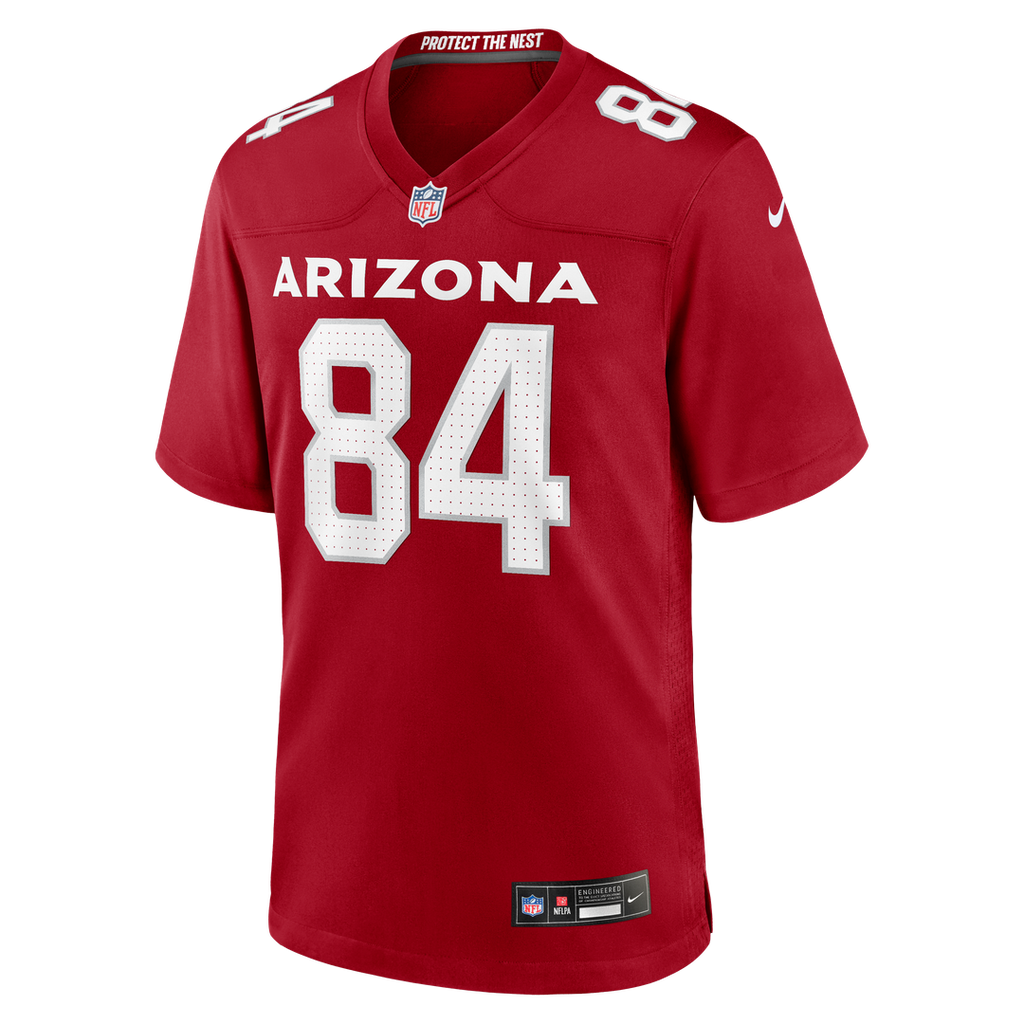 Arizona Cardinals Elijah Higgins Nike Cardinal Team Game Jersey product image 2, provided for visual reference and product