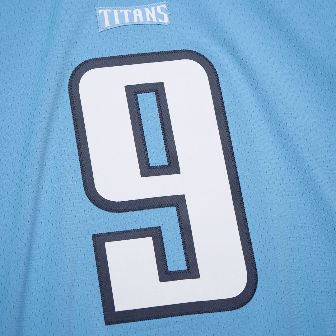 Tennessee Titans Steve McNair Mitchell & Ness Light Blue 2003 Legacy Replica Jersey product image 3, provided for visual