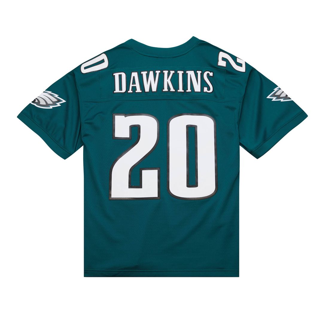 Philadelphia Eagles Brian Dawkins Mitchell & Ness Green Legacy Replica Jersey product image 8, provided for visual reference