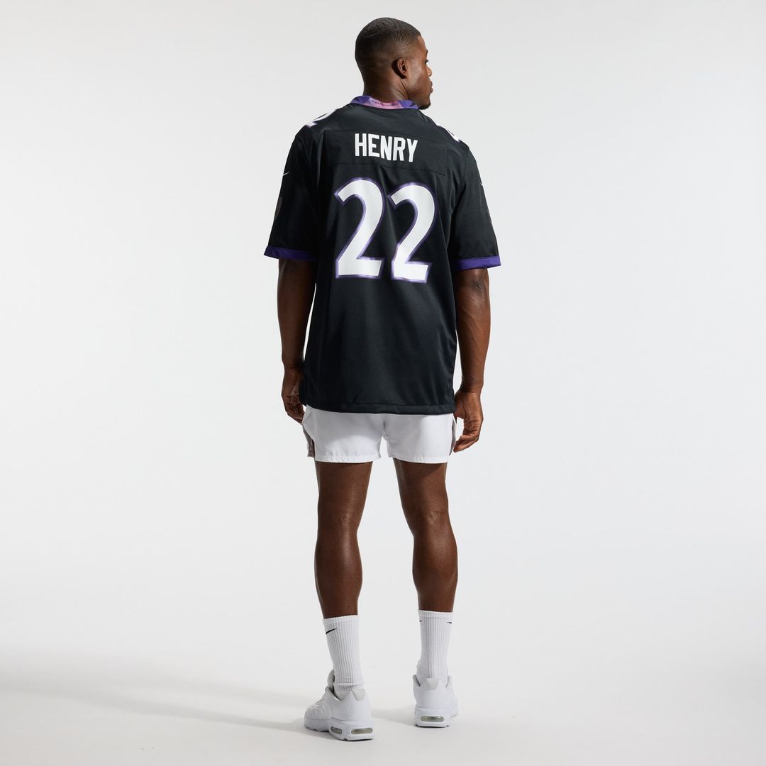 Baltimore Ravens Derrick Henry Nike Purple Alternate Game Jersey product image 11, provided for visual reference and product