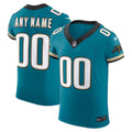 Jacksonville Jaguars Nike Teal Alternate Vapor F.U.S.E. Elite Custom Jersey product image 1, provided for visual reference