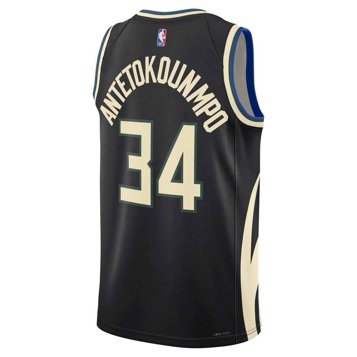 Milwaukee Bucks NBA Statement Swingman Jersey - Giannis Antetokounmpo product image 4, provided for visual reference and