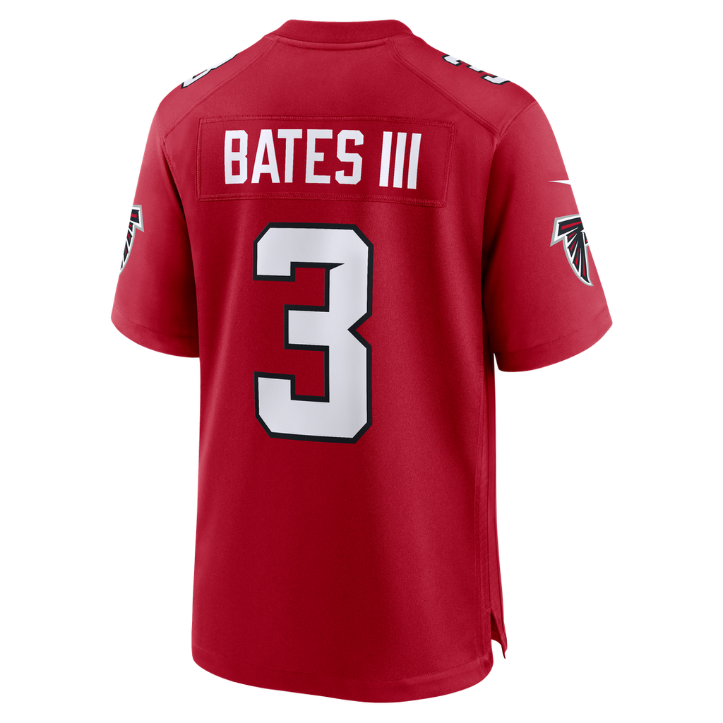 Atlanta Falcons Jessie Bates III Nike White Game Jersey product image 21, provided for visual reference and product detail
