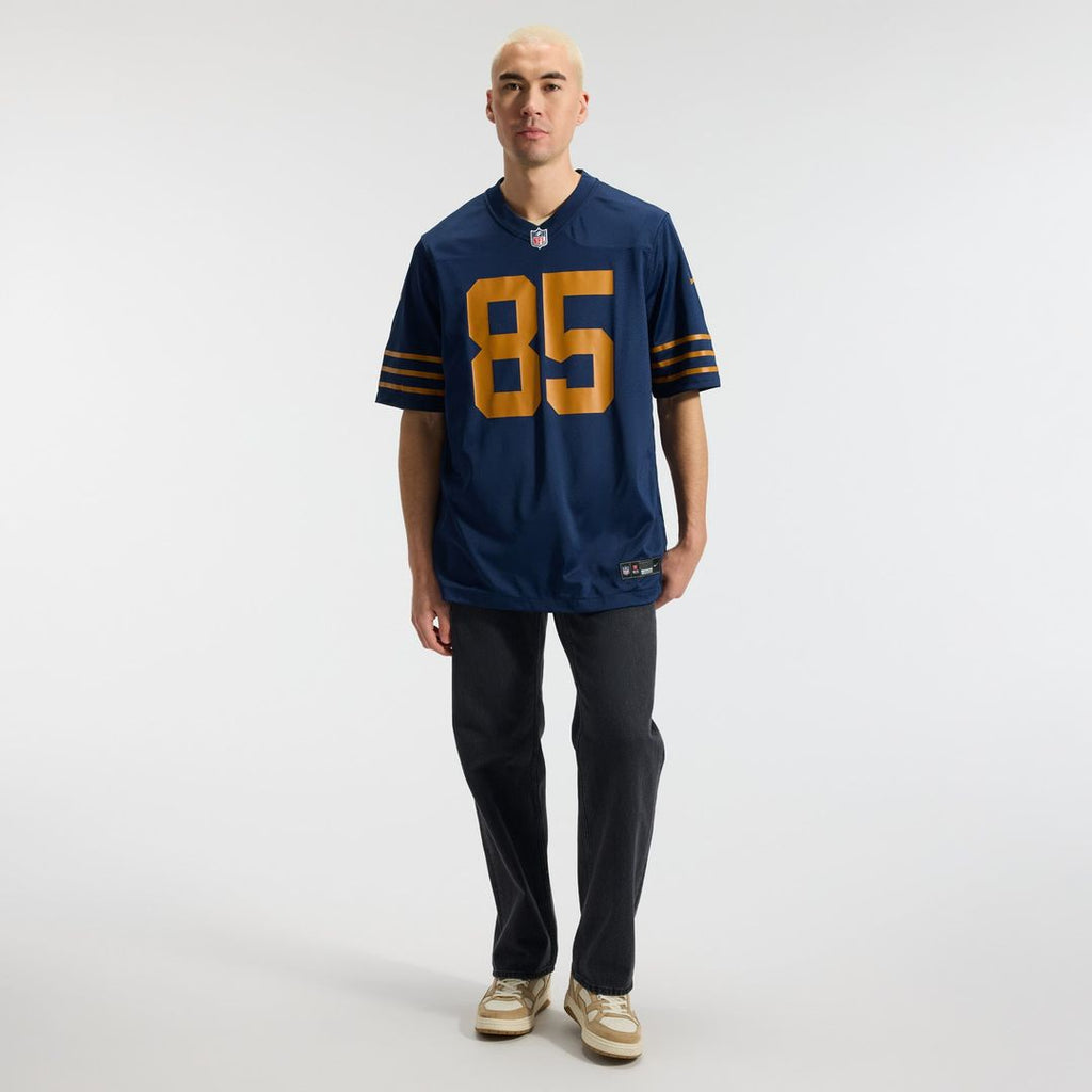 Green Bay Packers Tucker Kraft Nike Navy Alternate Game Jersey product image 4, provided for visual reference and product
