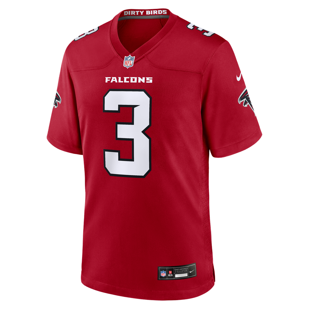 Atlanta Falcons Jessie Bates III Nike White Game Jersey product image 20, provided for visual reference and product detail