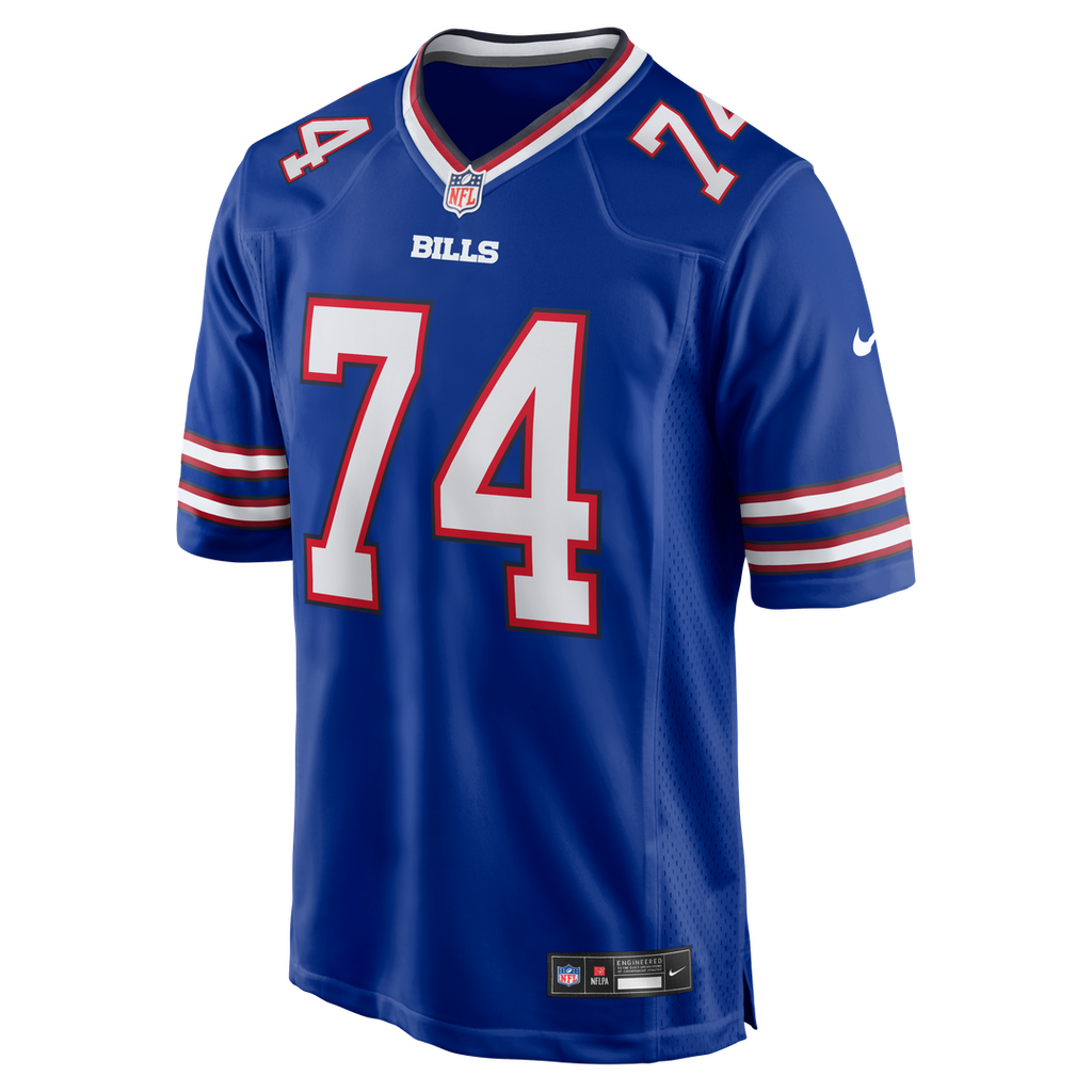 Buffalo Bills Jude Bowry Nike Royal Team Game Jersey product image 4, provided for visual reference and product detail review