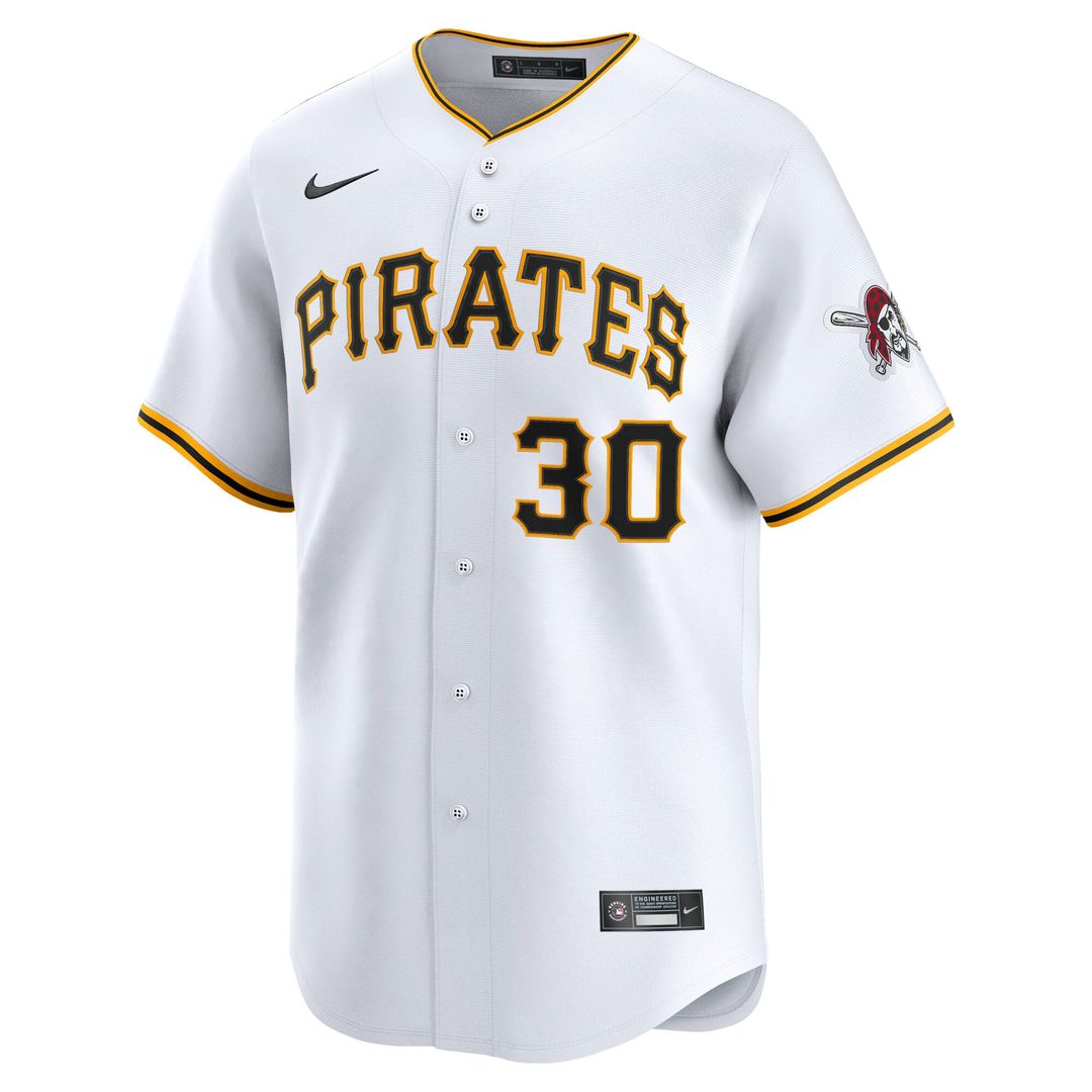 Pittsburgh Pirates Paul Skenes Nike Gray Road Limited Player Jersey product image 8, provided for visual reference and