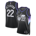 Utah Jazz Jordan Brand Statement Edition Swingman Jersey - Black - Darryn Peterson product image 1, provided for visual