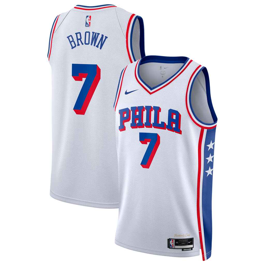 Philadelphia 76ers Nike Association Edition Swingman Jersey product image 1
