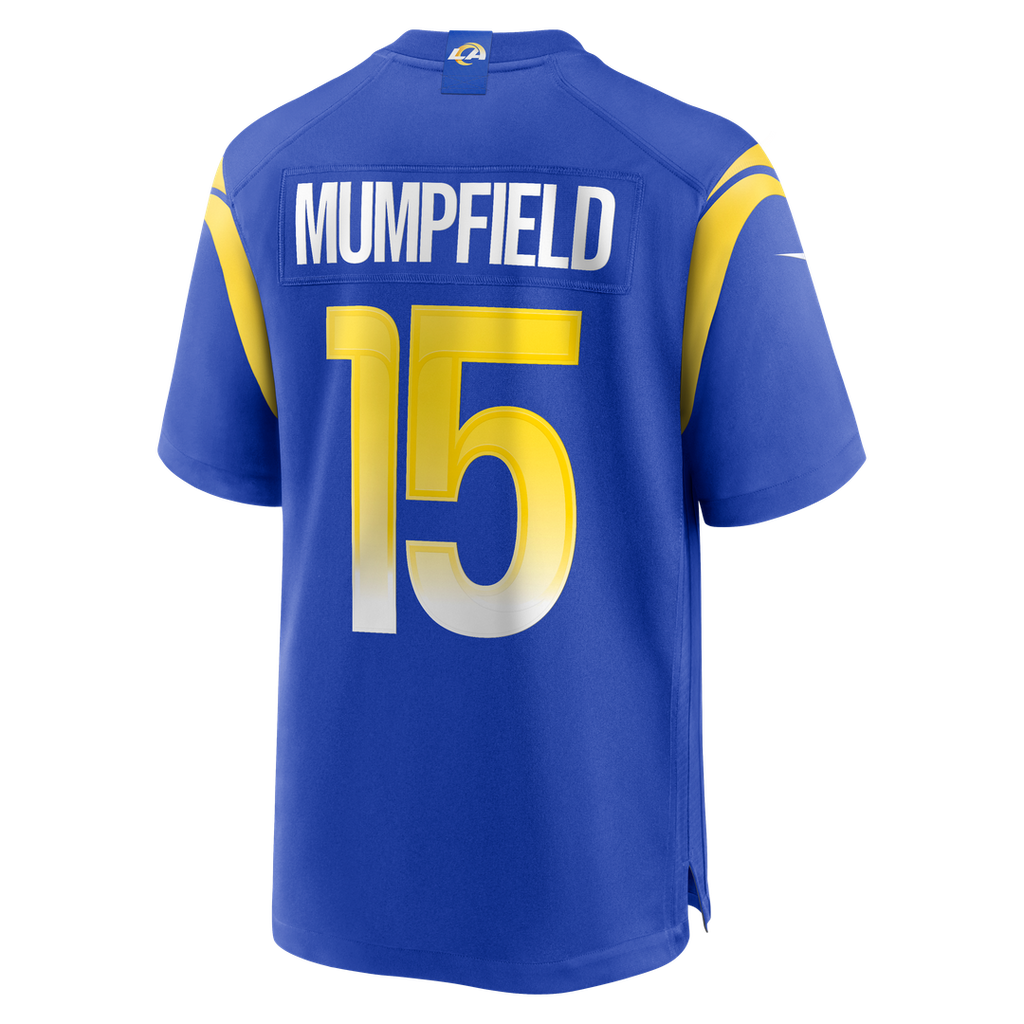 Los Angeles Rams Konata Mumpfield Nike Royal Team Game Jersey product image 3, provided for visual reference and product