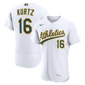 Athletics Nick Kurtz Nike White MLB Awards Authentic Jersey product image 1, provided for visual reference and product