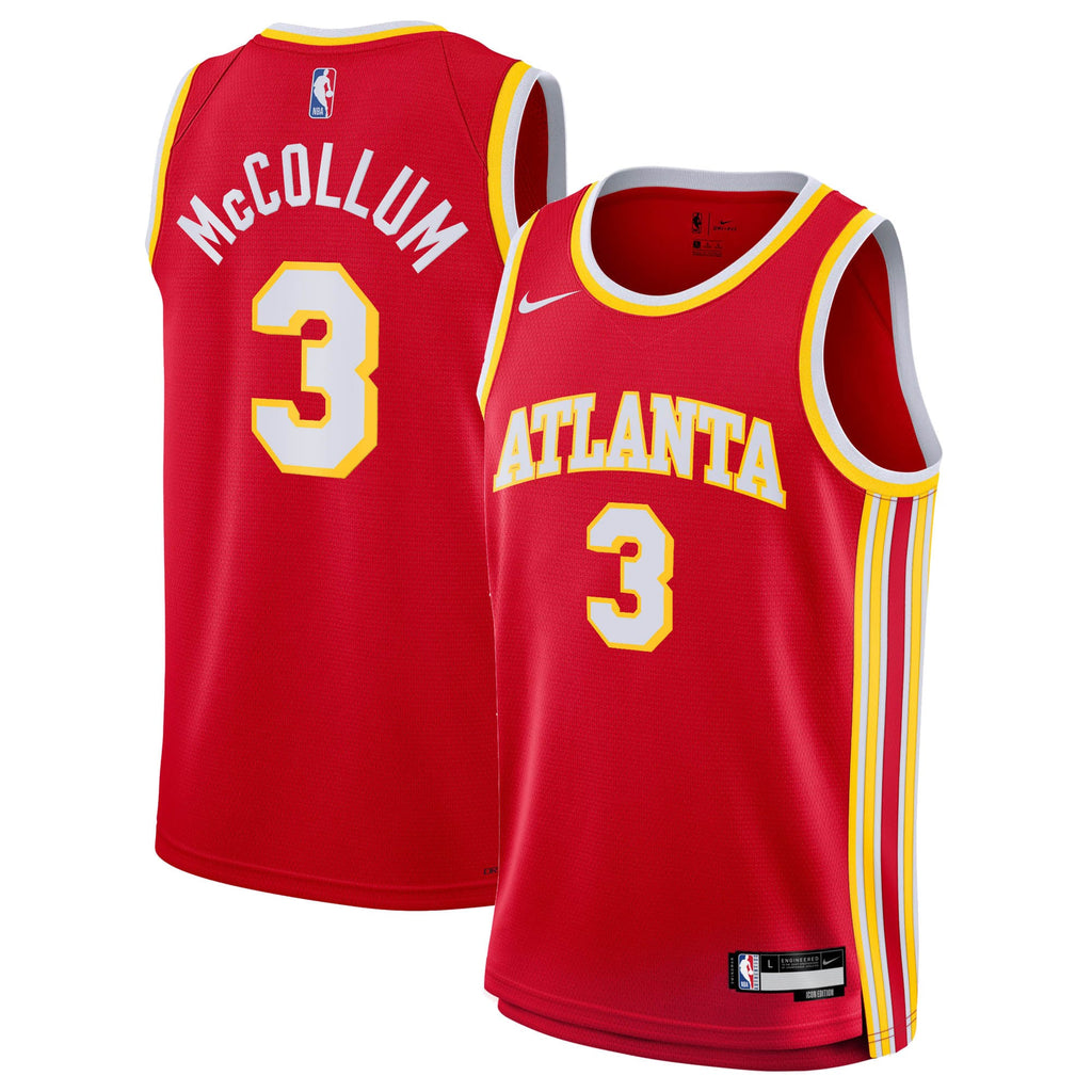 Atlanta Hawks Nike Icon Edition Swingman Jersey - Red - CJ product image 1