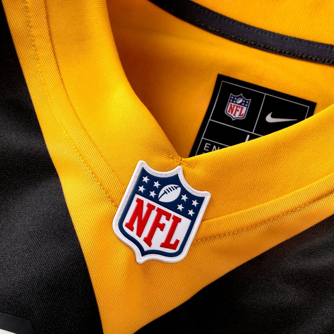 Pittsburgh Steelers Jack Sawyer Nike Gold Alternate Game Jersey product image 6, provided for visual reference and product