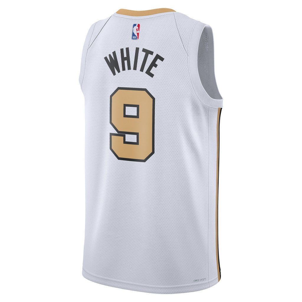 Boston Celtics Nike 2025/26 City Edition Swingman Jersey - White - Derrick White - Unisex product image 4, provided for