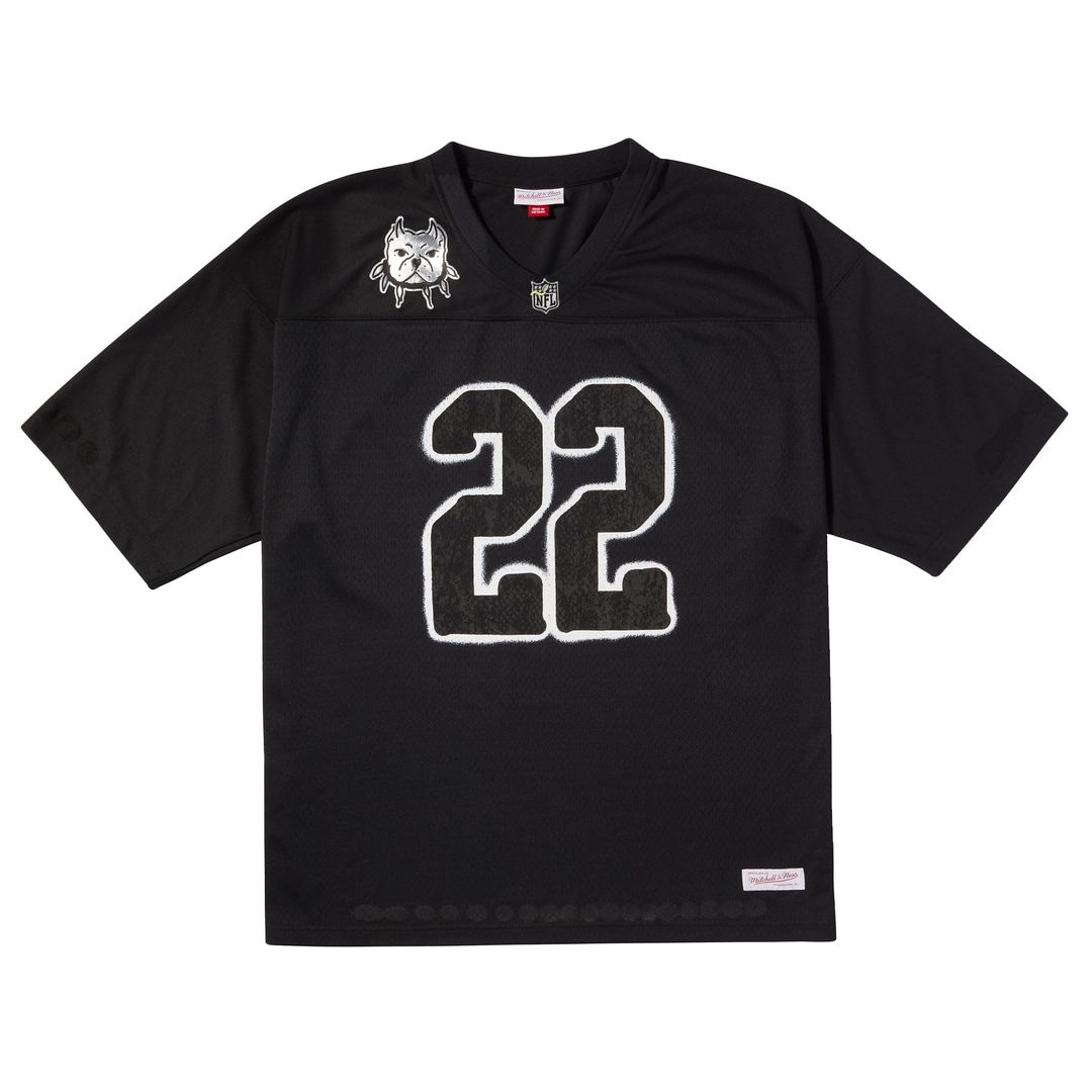 Mitchell & Ness Black ÑFL Por La Cultura x CHITO Limited Edition Jersey product image 2, provided for visual reference and