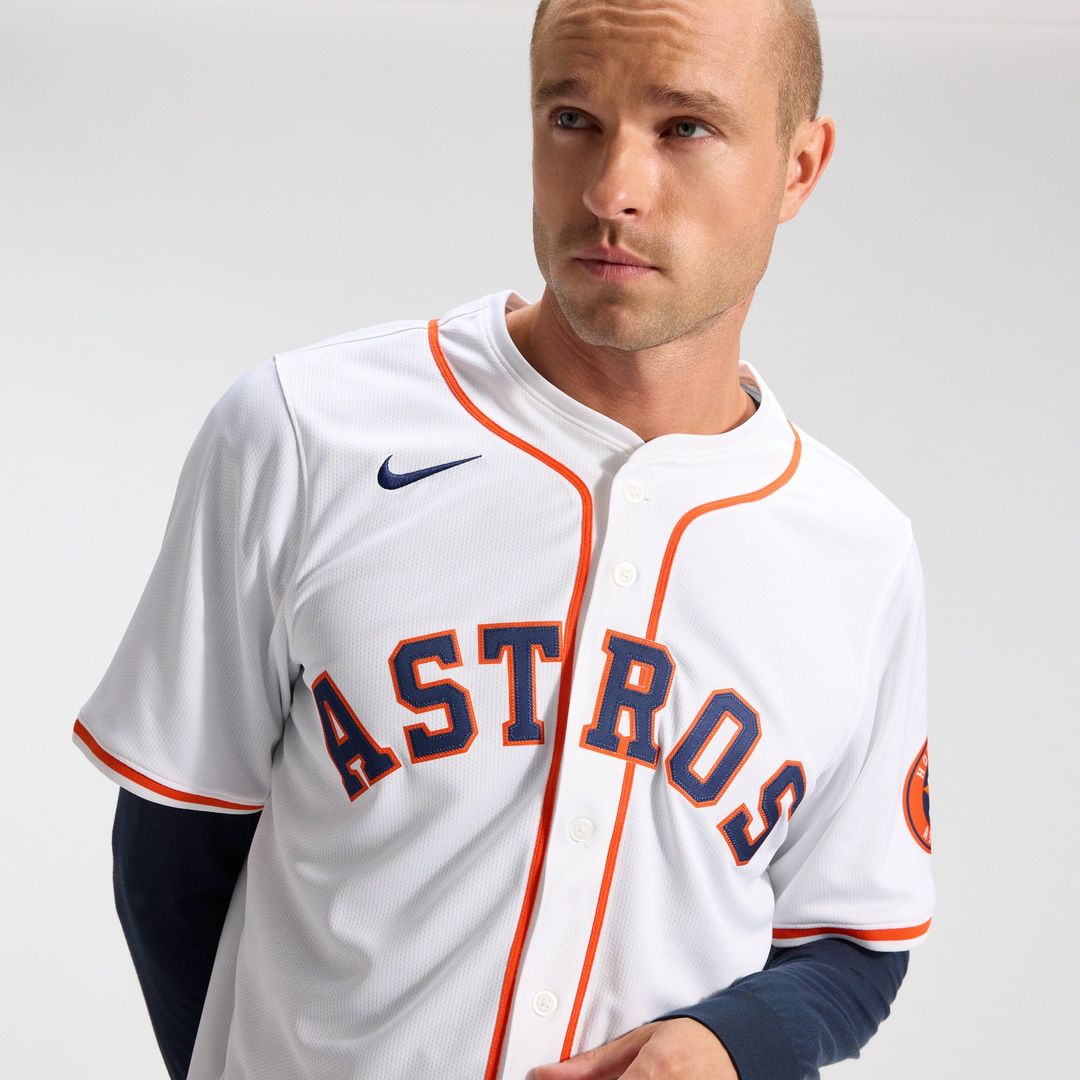 Houston Astros Nike Orange Alternate Limited Jersey product image 15, provided for visual reference and product detail review