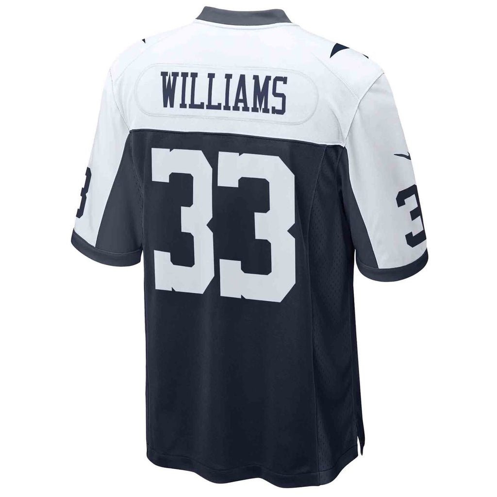 Dallas Cowboys Javonte Williams Nike Navy Alternate Game Jersey product image 7, provided for visual reference and product