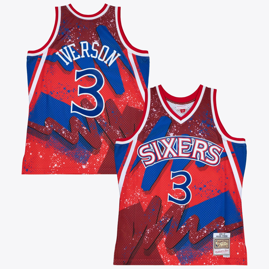 Philadelphia 76ers Mitchell & Ness Allen Iverson 1996 Hyper product image 1