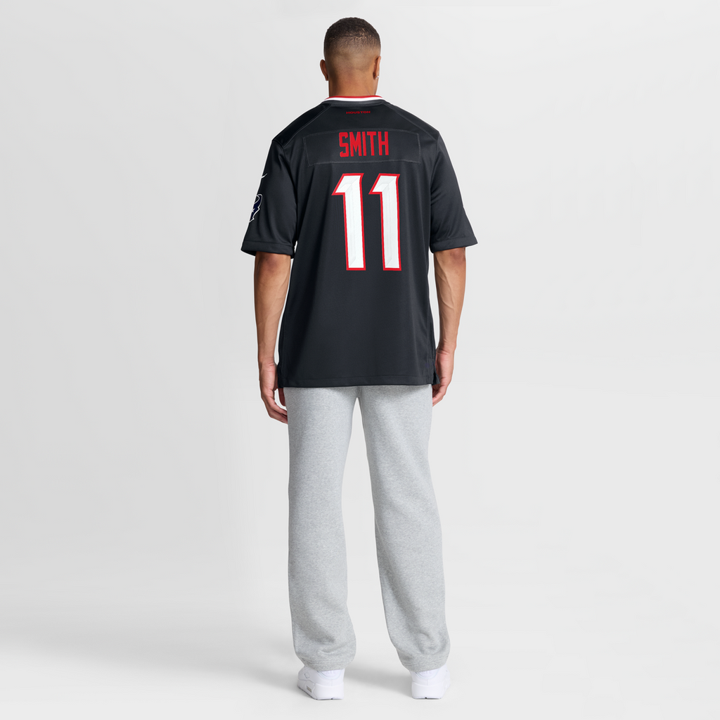 Houston Texans Tremon Smith Nike Navy Team Game Jersey product image 8, provided for visual reference and product detail