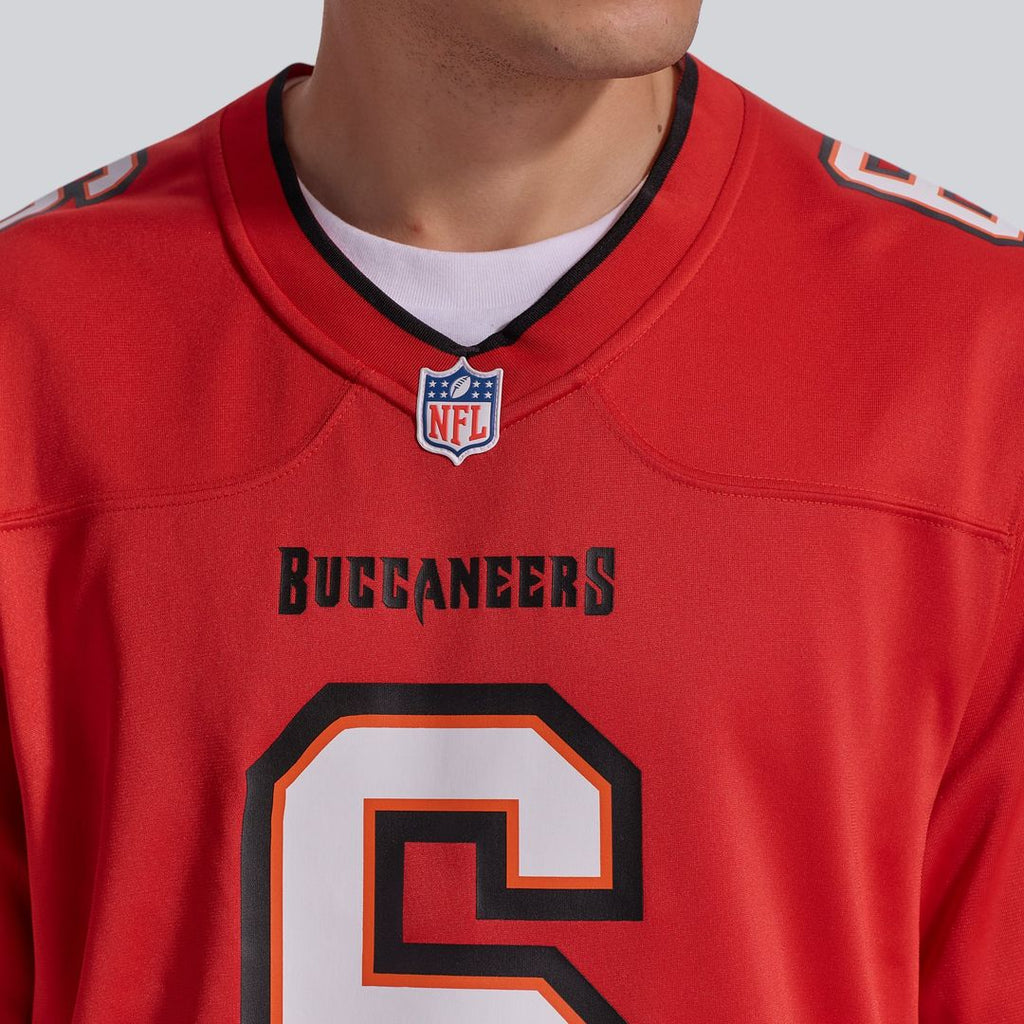 Tampa Bay Buccaneers Baker Mayfield Nike Orange Throwback Game Jersey product image 20, provided for visual reference and
