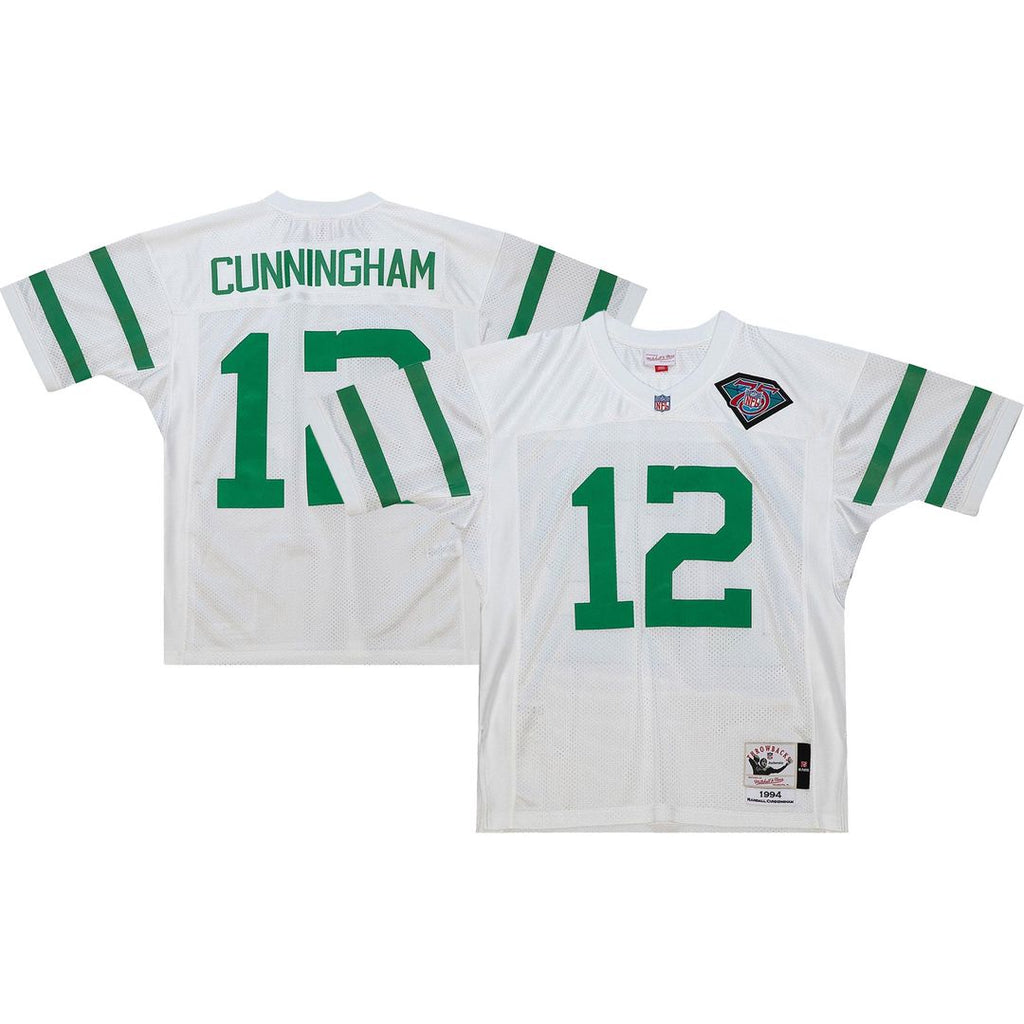 Philadelphia Eagles 1992 Randall Cunningham Mitchell & Ness Green Authentic Throwback Retired Player Jersey product image 7,