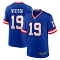 New York Giants Jameis Winston Nike Royal Alternate 2 Game Jersey product image 1, provided for visual reference and product