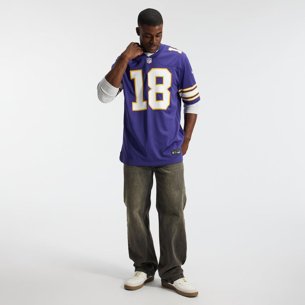 Minnesota Vikings Justin Jefferson Nike Purple Classic Player Game Jersey product image 20, provided for visual reference