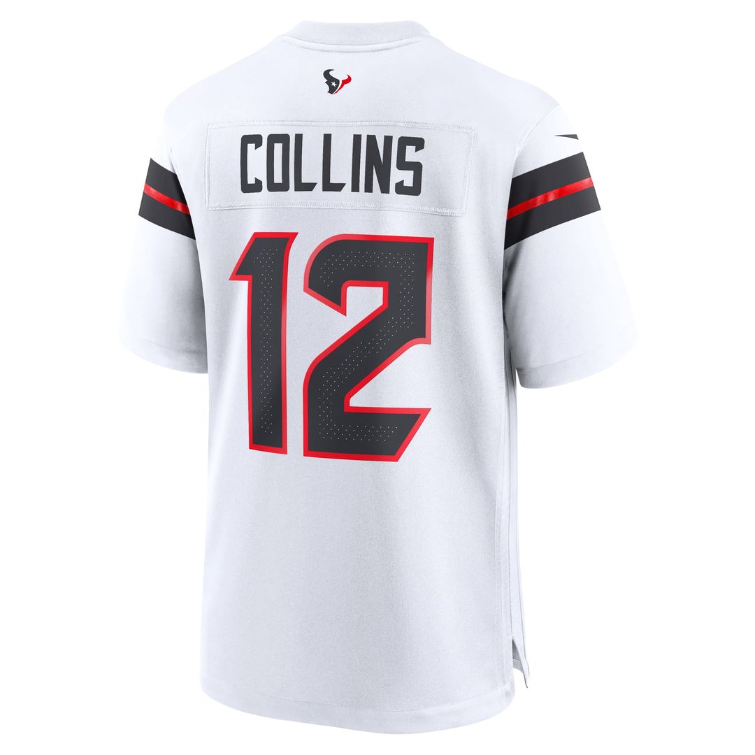 Houston Texans Nico Collins Nike Navy Game Jersey product image 23, provided for visual reference and product detail review