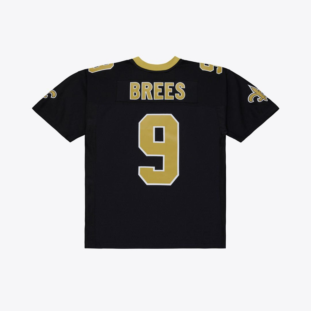New Orleans Saints Drew Brees Mitchell & Ness Black Big & Tall 2009 Legacy Retired Player Jersey product image 2, provided