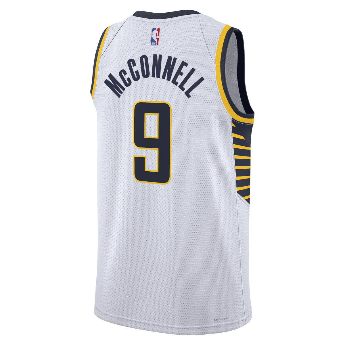 Indiana Pacers Nike Association Edition Swingman Jersey - White - T.J. McConnell - Unisex product image 3, provided for