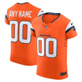 Denver Broncos Nike Orange Team Vapor F.U.S.E. Elite Custom Jersey product image 1, provided for visual reference and