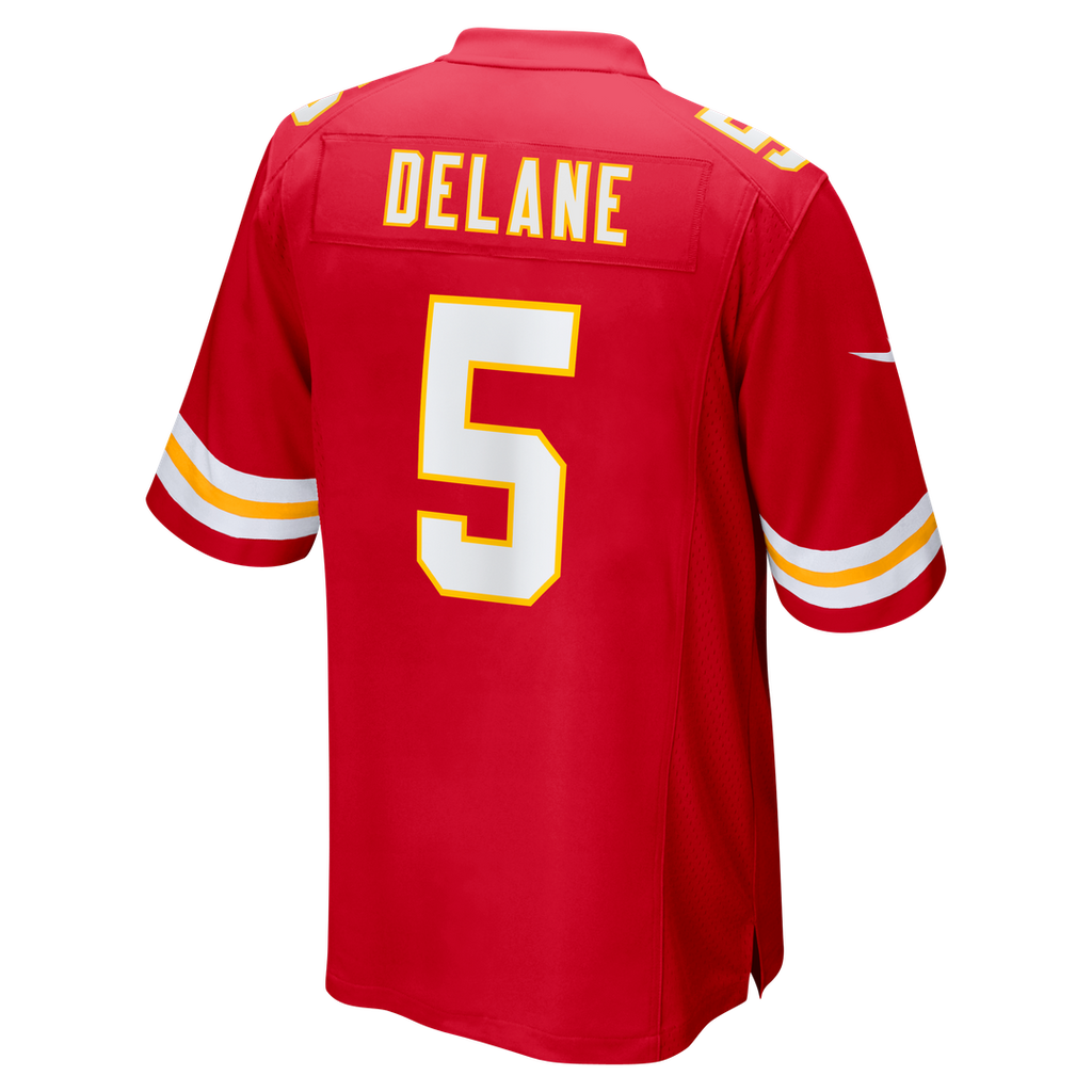 Kansas City Chiefs Mansoor Delane Nike White Game Jersey product image 11, provided for visual reference and product detail
