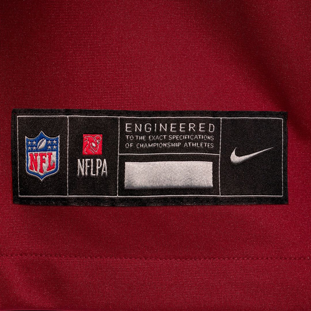 Washington Commanders Frankie Luvu Nike Burgundy Game Jersey product image 6, provided for visual reference and product