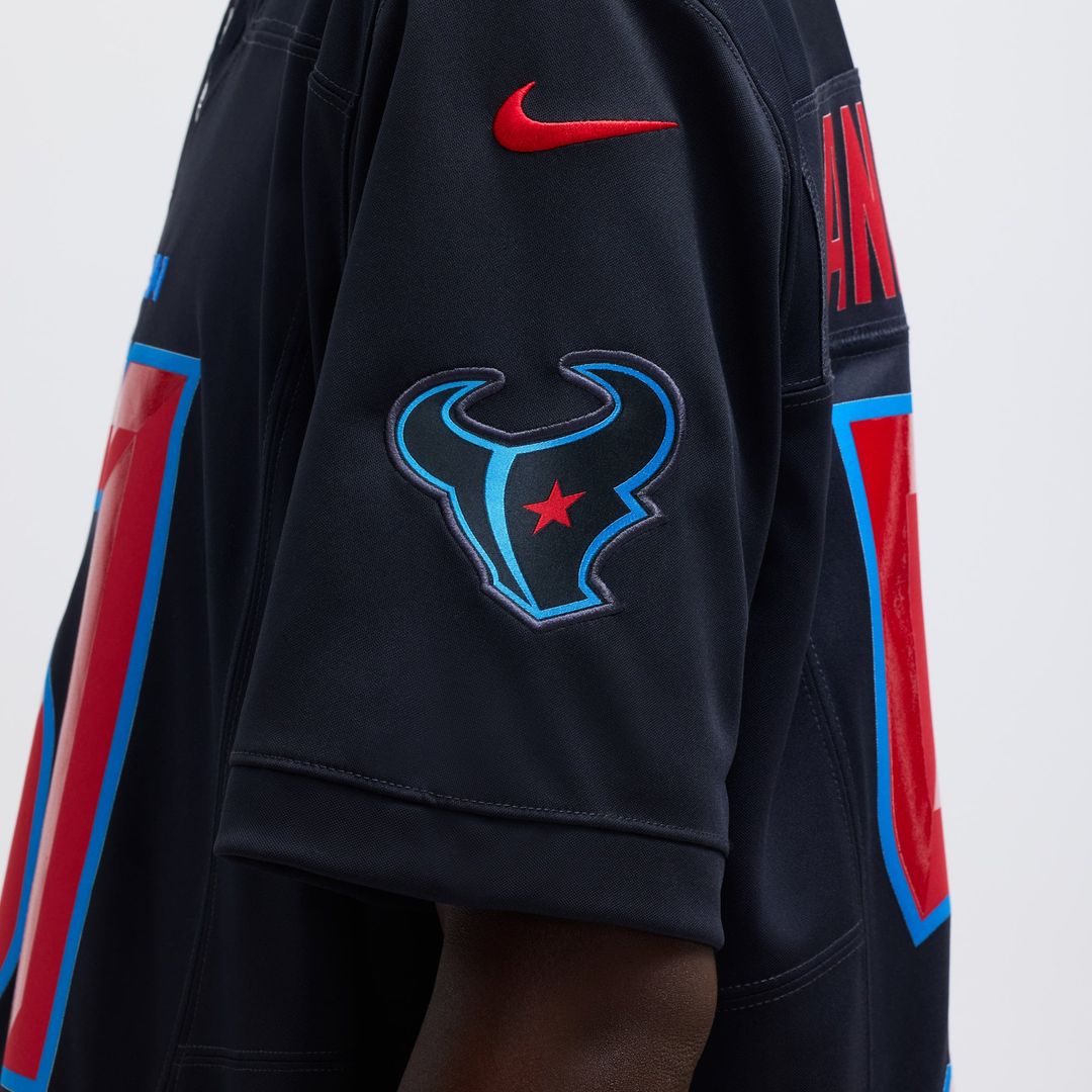 Houston Texans Will Anderson Jr. Nike Navy 2nd Alternate Vapor F.U.S.E. Limited Jersey product image 10, provided for visual