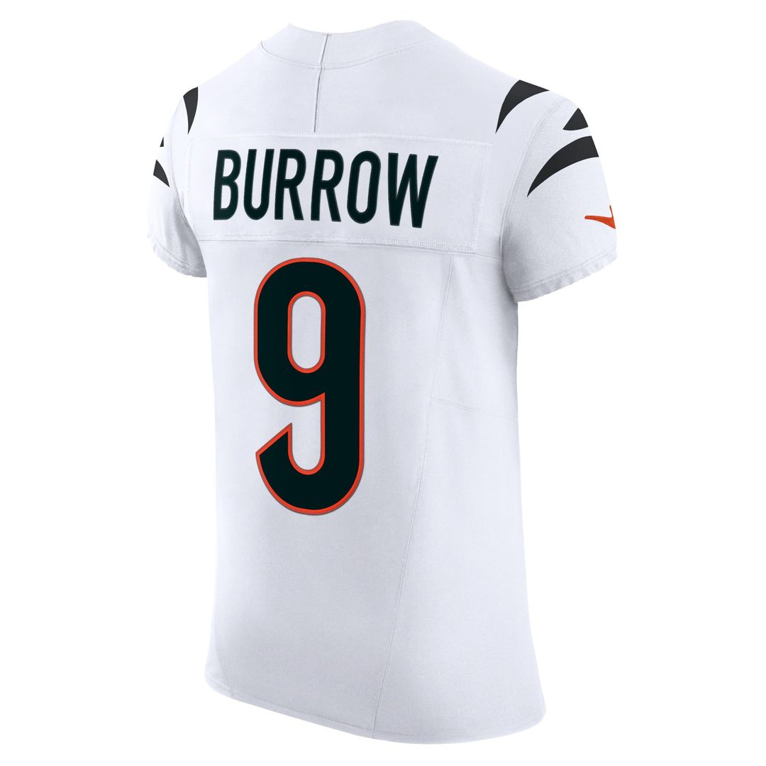 Cincinnati Bengals Joe Burrow Nike White Vapor F.U.S.E. Elite Jersey product image 3, provided for visual reference and