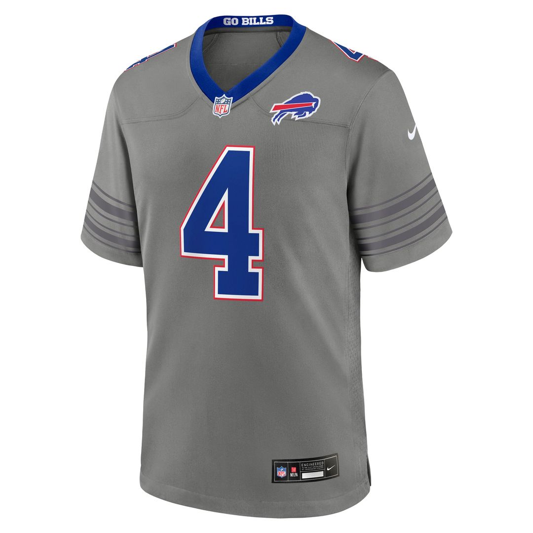Buffalo Bills James Cook III Nike Royal Team Game Jersey product image 28, provided for visual reference and product detail
