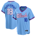 Atlanta Braves Mike Yastrzemski Nike Powder Blue 2026 City Connect Stadium Jersey product image 1, provided for visual