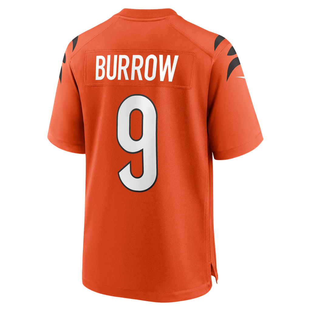 Cincinnati Bengals Joe Burrow Nike White Game Jersey product image 33, provided for visual reference and product detail