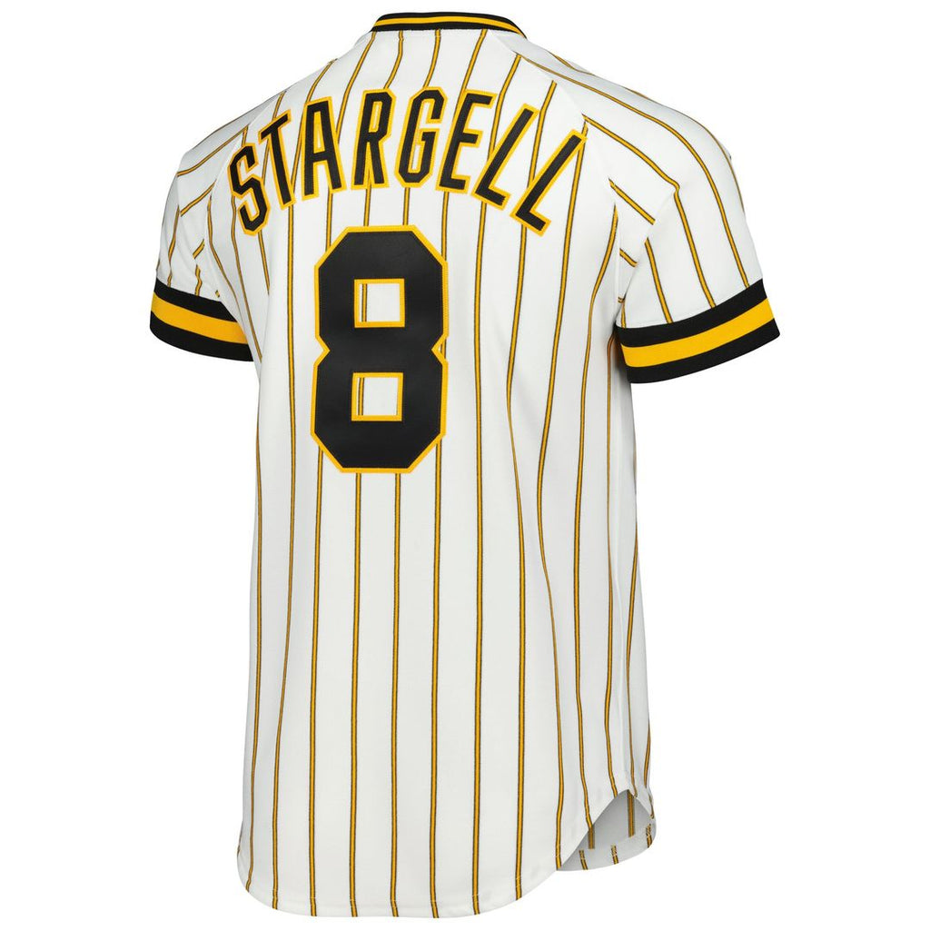 Pittsburgh Pirates Willie Stargell Mitchell & Ness White Cooperstown Collection 1979 Authentic Jersey product image 10,