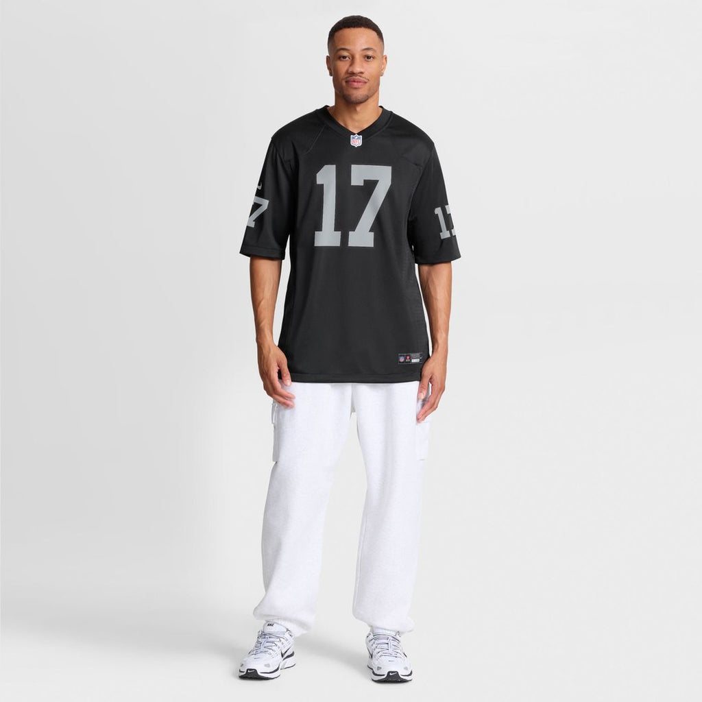 Las Vegas Raiders Nakobe Dean Nike Black Team Game Jersey product image 4, provided for visual reference and product detail