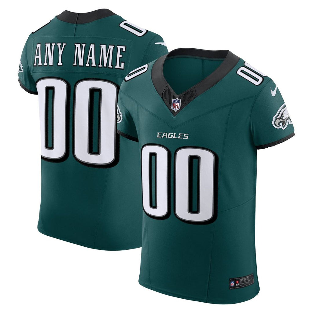 Philadelphia Eagles Nike Midnight Green Team Vapor F.U.S.E. Elite Custom Jersey product image 4, provided for visual