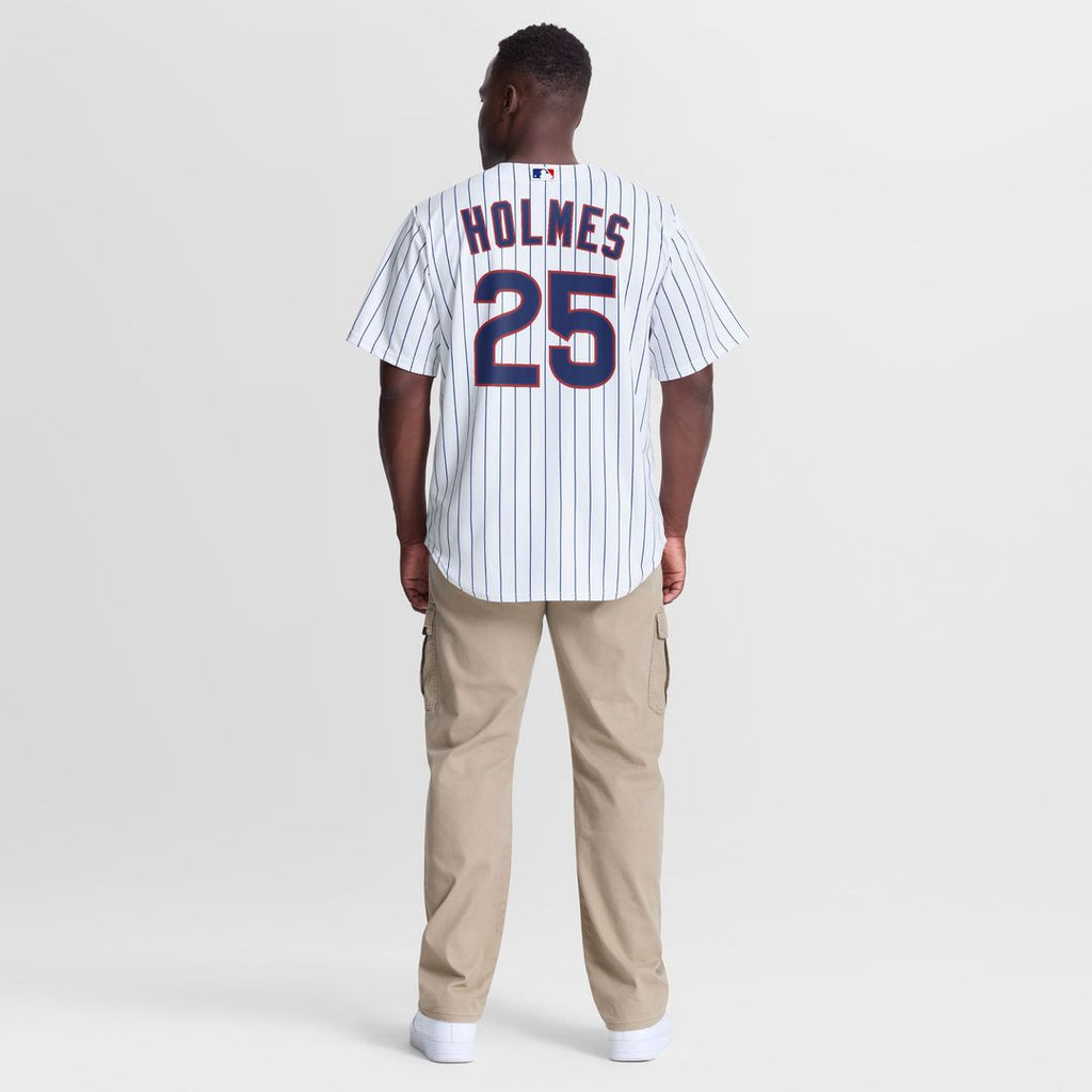 Chicago Cubs Clay Holmes Nike White Home Replica Jersey product image 3, provided for visual reference and product detail