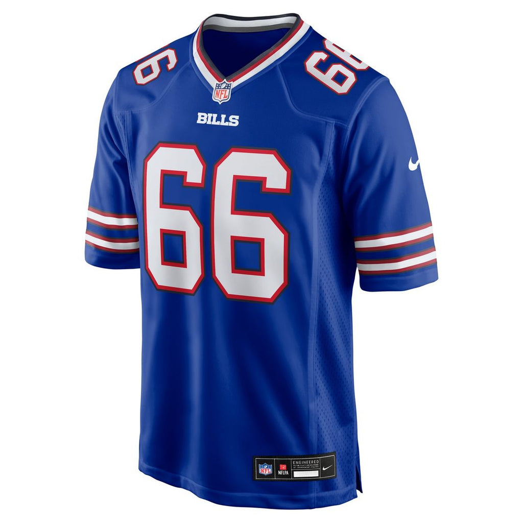 Buffalo Bills Connor McGovern Nike Royal Game Player Jersey product image 2, provided for visual reference and product