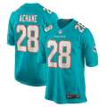 Miami Dolphins De'Von Achane Nike Aqua Player Game Jersey product image 1, provided for visual reference and product detail